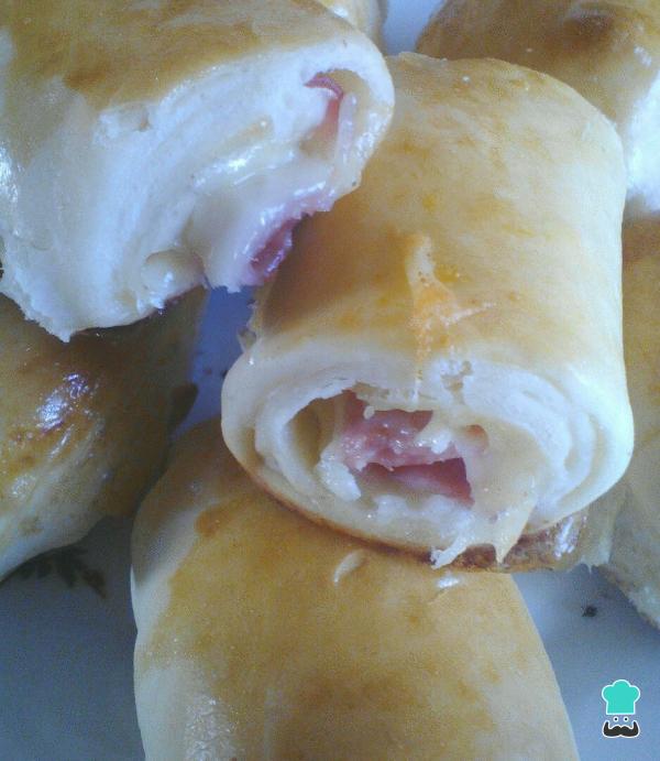 Recette de roulé au jambon et fromage avec pâte maison