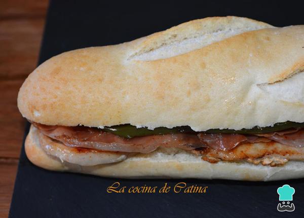 Recette de sandwich Serranito