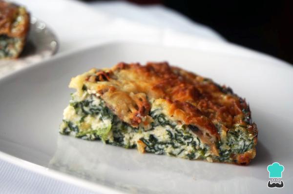 Recette de tarte aux épinards et au fromage