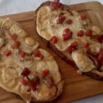 Recette de toasts au jambon et au fromage au four