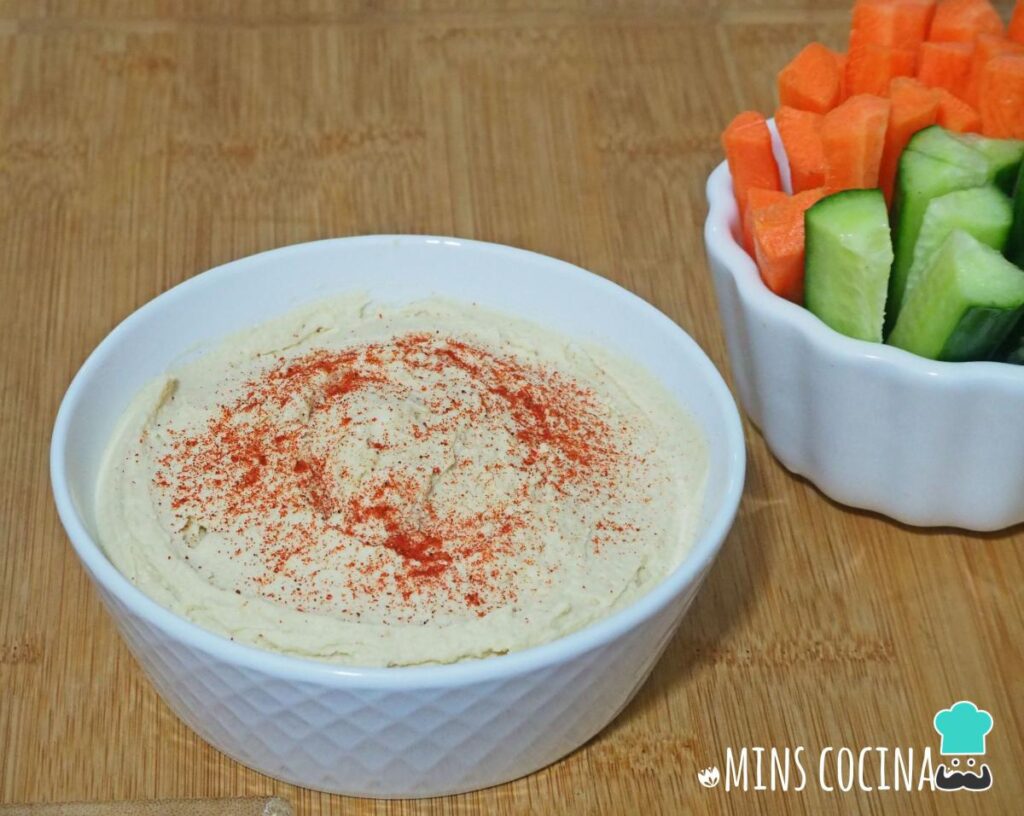 Recette traditionnelle de houmous aux pois chiches