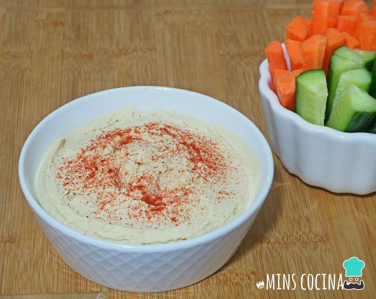 Recette traditionnelle de houmous aux pois chiches