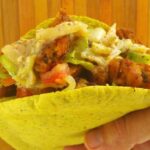 Recette végétalienne de Souvlaki dans du pain pita