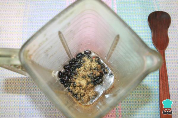 Recette de trempette aux haricots noirs – Étape 3
