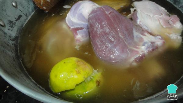 Recette de Carnitas de porc à la façon du Michoacán - Étape 4