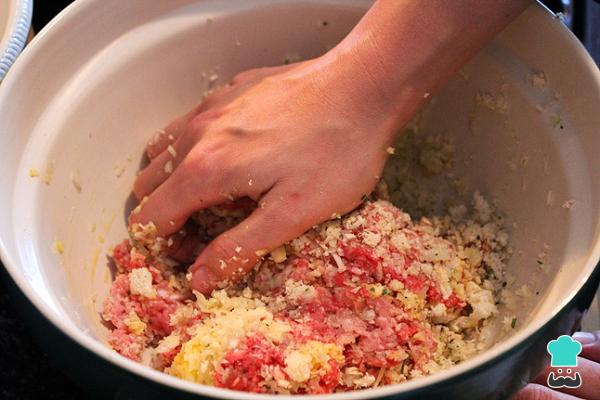 Recette de raviolis au poulet et aux légumes - Étape 1