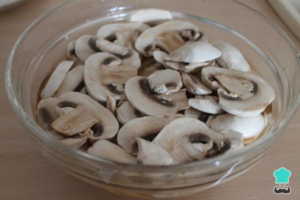 Recette de champignons marinés - Étape 4