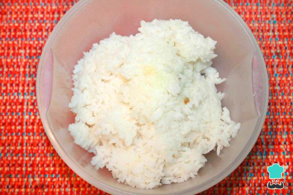 Recette Arepa de riz sans farine - Étape 1