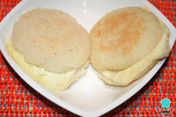 Recette Arepa de riz sans farine - Étape 7