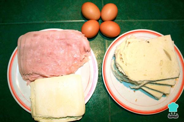 Recette de sandwich géant au four - Étape 1