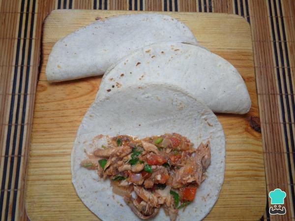Recette de Quesadillas aux sardines en conserve – Étape 5