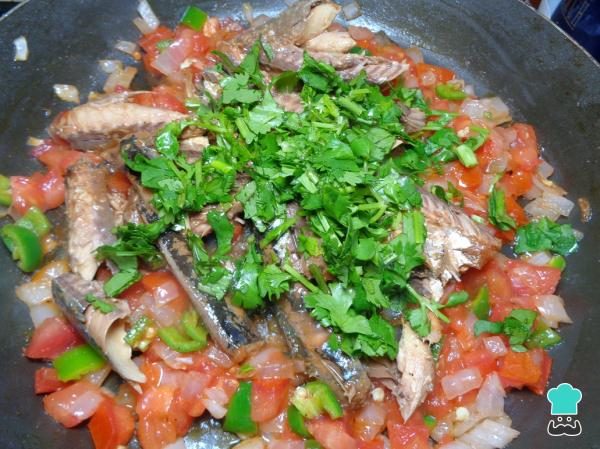 Recette de Quesadillas aux sardines en conserve – Étape 4