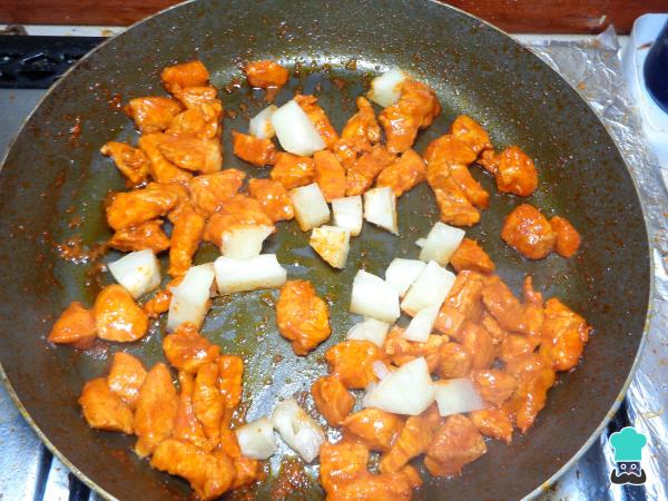 Recette Gringa al pastor - Étape 6