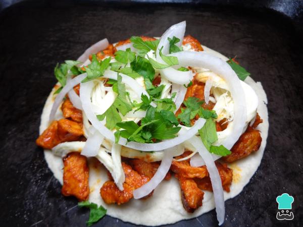 Recette Gringa al pastor - Étape 7