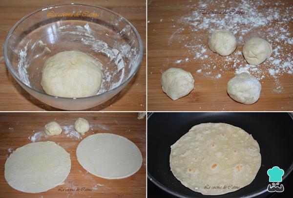 Recette de wraps farcis au bœuf - Étape 1