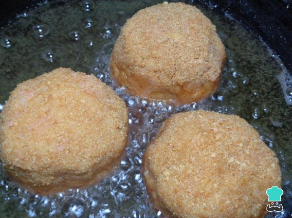Recette de Croquettes de Riz au Jambon et Fromage - Étape 5