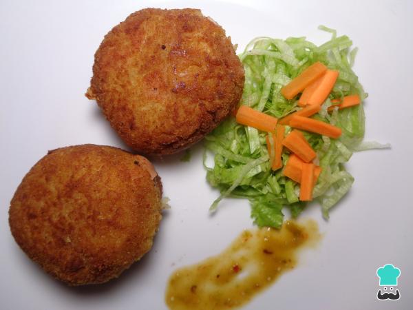 Recette de Croquettes de Riz au Jambon et Fromage - Étape 6