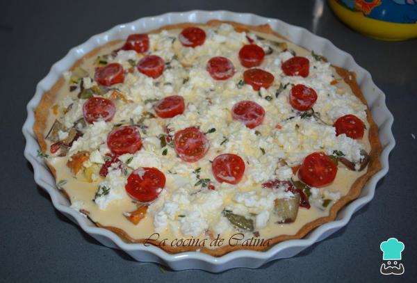 Recette de gâteau aux légumes au four - Étape 4