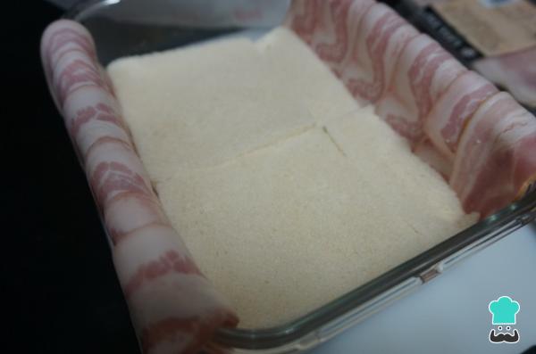 Recette de Gâteau de Pain de Tranche Salé au Four - Étape 2