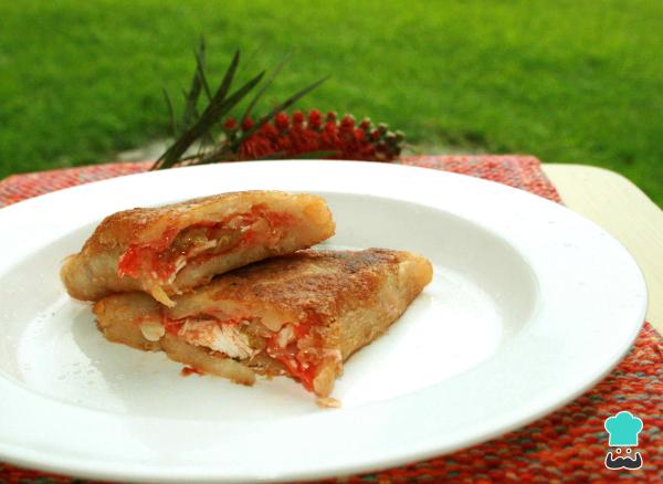 Recette d'empanadas de manioc au poulet - Étape 12