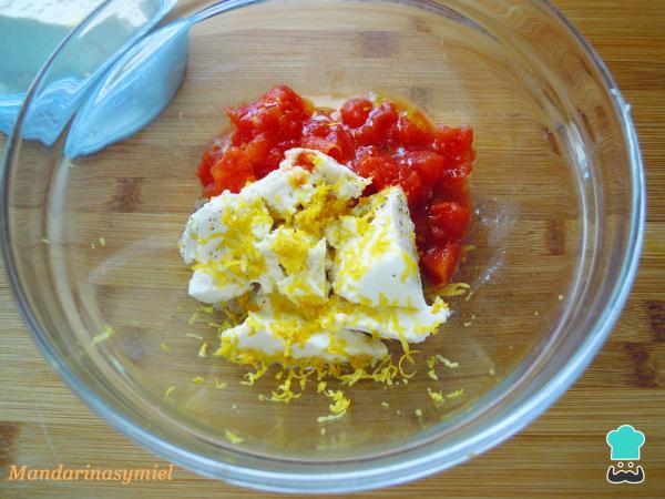 Recette de rouleaux de jambon Serrano farcis - Étape 1