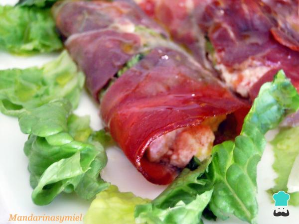 Recette de rouleaux de jambon Serrano farcis - Étape 4