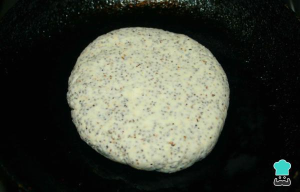 Recette d'arepas aux graines de chia - Étape 5