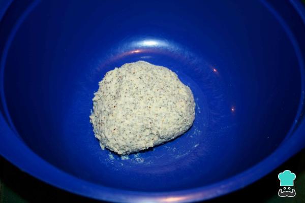 Recette d'arepas aux graines de chia - Étape 4