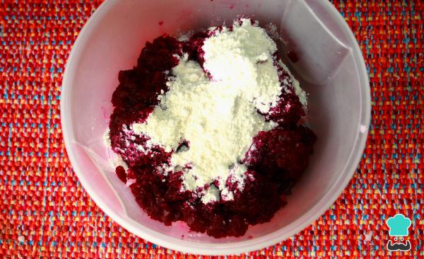 Recette Arepas à la betterave - Étape 4