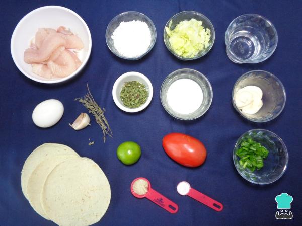 Recette de tacos au poisson style Ensenada – Étape 1