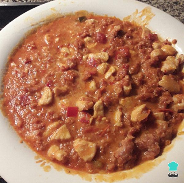 Recette de Fajitas au poulet et au bœuf haché - Étape 3