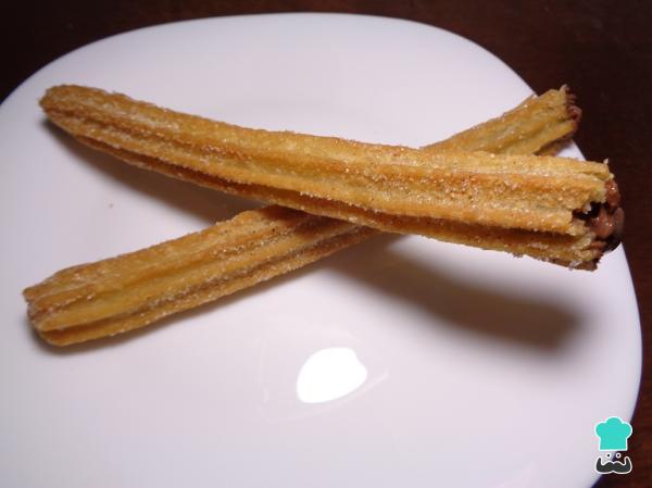 Recette de Churros fourrés au chocolat - Étape 6