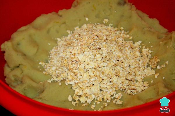 Recette d'arepas aux patates douces et à l'avoine - Étape 3