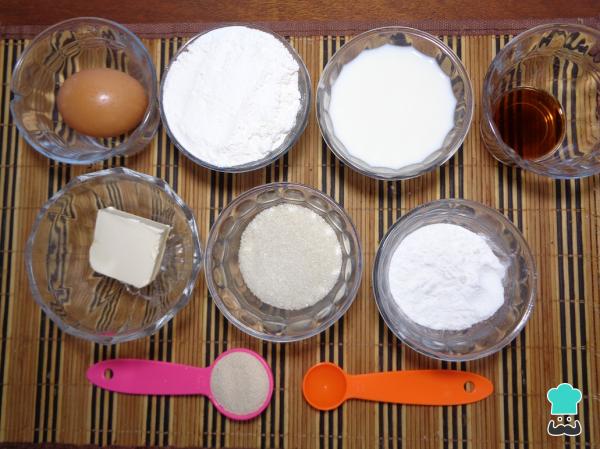 Recette de beignets sans gluten - Étape 1