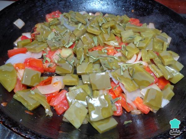 Recette de tacos nopales à la mexicaine - Étape 5