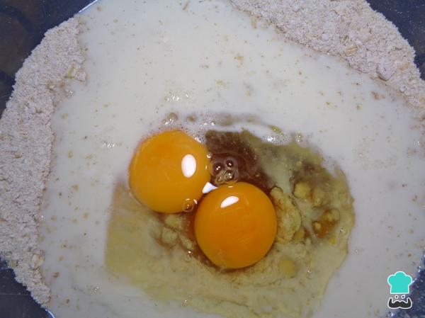 Recette de gâteau aux flocons d'avoine sans farine - Étape 3