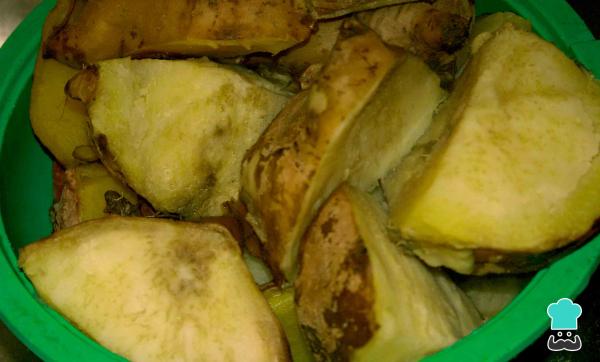 Recette Arepa de patate douce sans farine de maïs - Étape 1