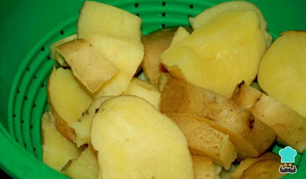 Recette d'arepas aux pommes de terre et au fromage - Étape 2