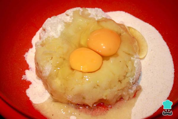 Recette d'arepas aux pommes de terre et au fromage - Étape 5