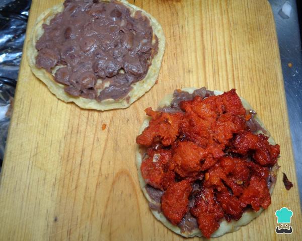 Recette de Sopes à la Guadalajara - Étape 5