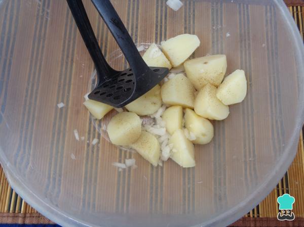 Recette de Quesadillas aux pommes de terre frites – Étape 3