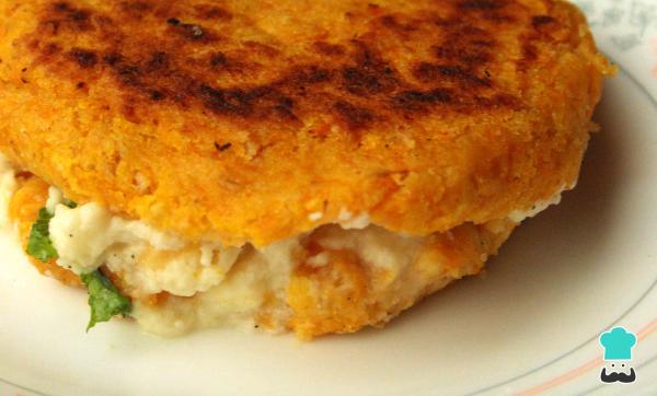 Recette Auyama Arepa sans farine de maïs - Étape 8