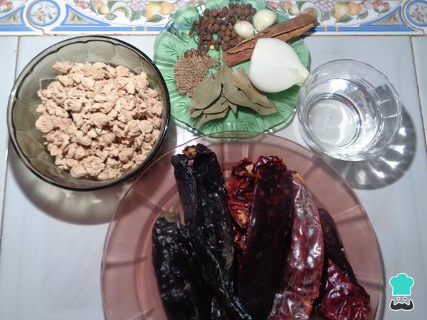 Recette végétalienne de Tacos al Pastor - Étape 1