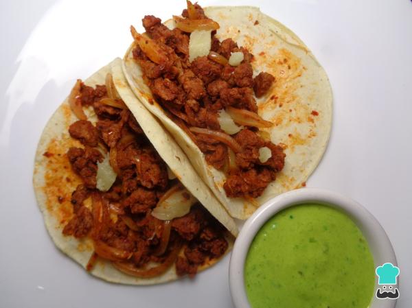 Recette végétalienne de Tacos al Pastor - Étape 7
