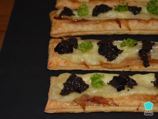 Recette de tarte aux oignons caramélisés et au brie - Étape 4