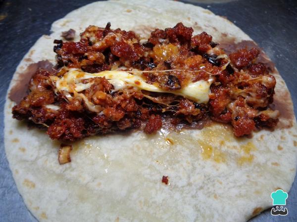 Recette de Burritos Choriqueso - Étape 6