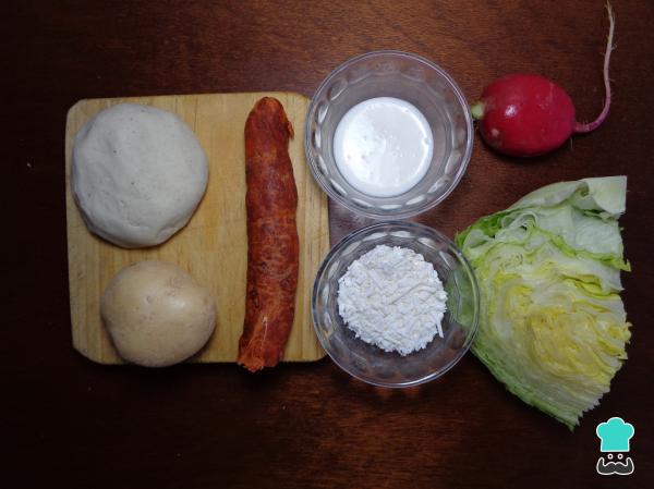 Recette d'Empanadas de Pommes de Terre au Chorizo ​​​​- Étape 1