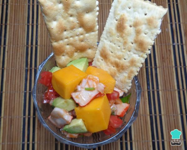 Recette de Ceviche de surimi à la mangue - Étape 6