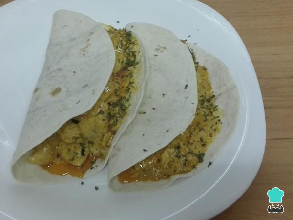 Recette de tacos au poulet et au curry – Étape 10