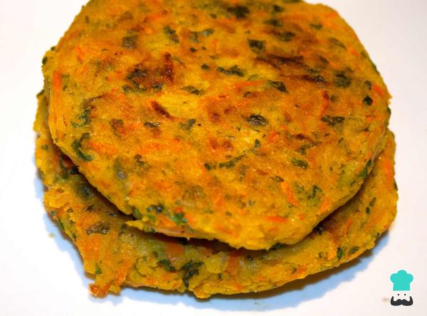 Recette d'arepas aux carottes fitness - Étape 5